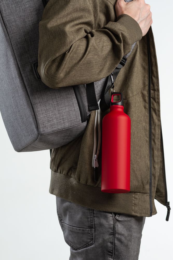 Бутылка для воды Al, красная / Миниатюра WWW (1000)