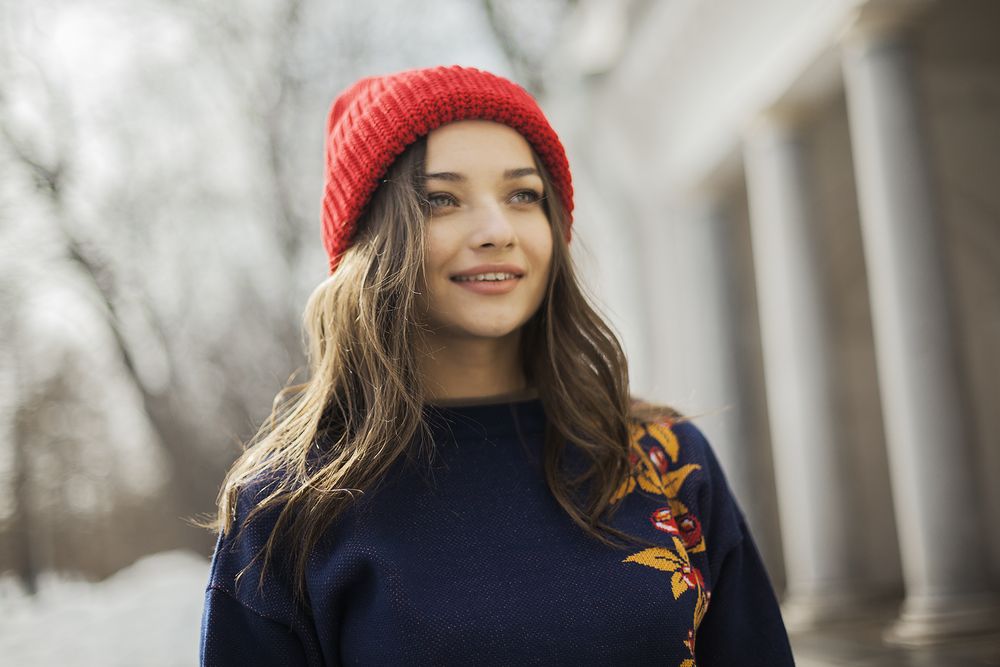 Шапка Nordkyn, красная / Миниатюра WWW (1000)