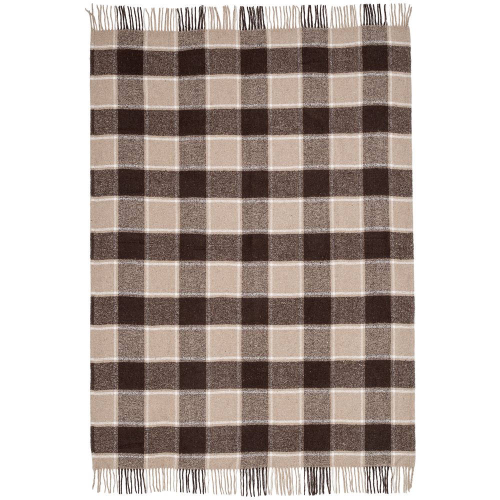 Плед «Палермо», коричневый / Миниатюра WWW (1000)