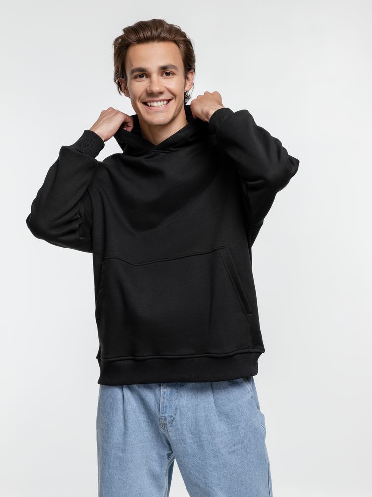 Худи оверсайз Kulonga Comfort Heavy, черное / Миниатюра WWW (1000)