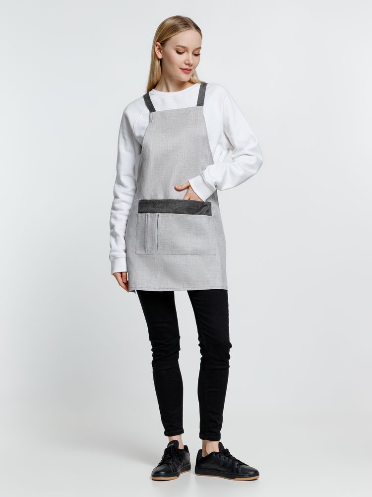 Фартук Settle In, серый / Миниатюра WWW (1000)