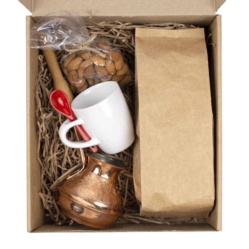 Коробка Vintro, крафт / Миниатюра WWW (1000)