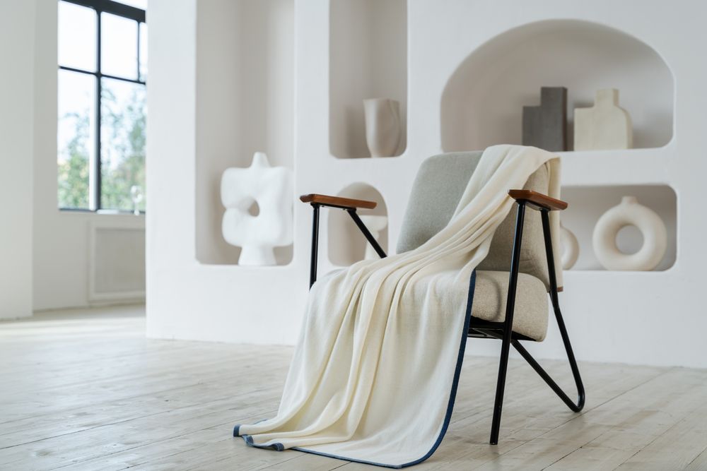 Плед Frontier, молочно-белый / Миниатюра WWW (1000)