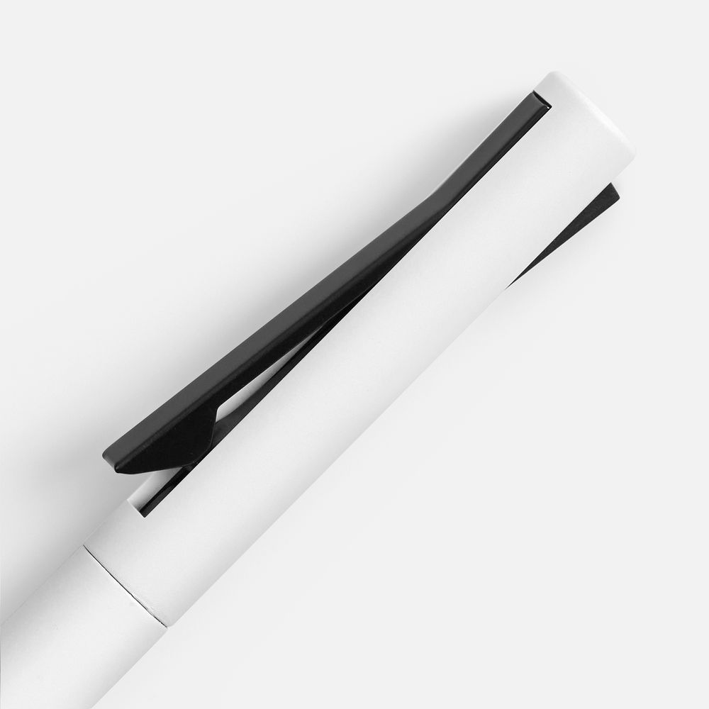 Ручка шариковая Snap, матовая белая / Миниатюра WWW (1000)