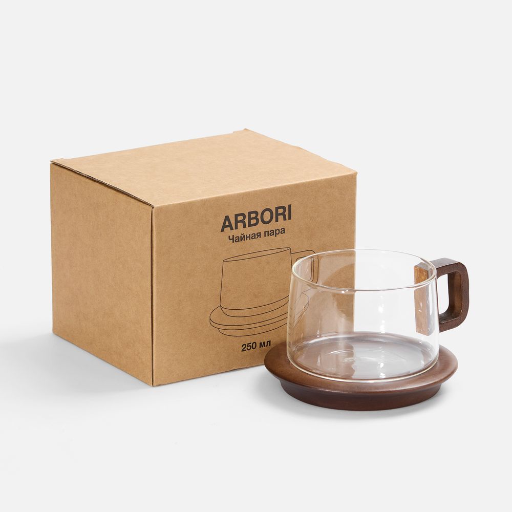 Чайная пара Arbori / Миниатюра (упак) (1000)