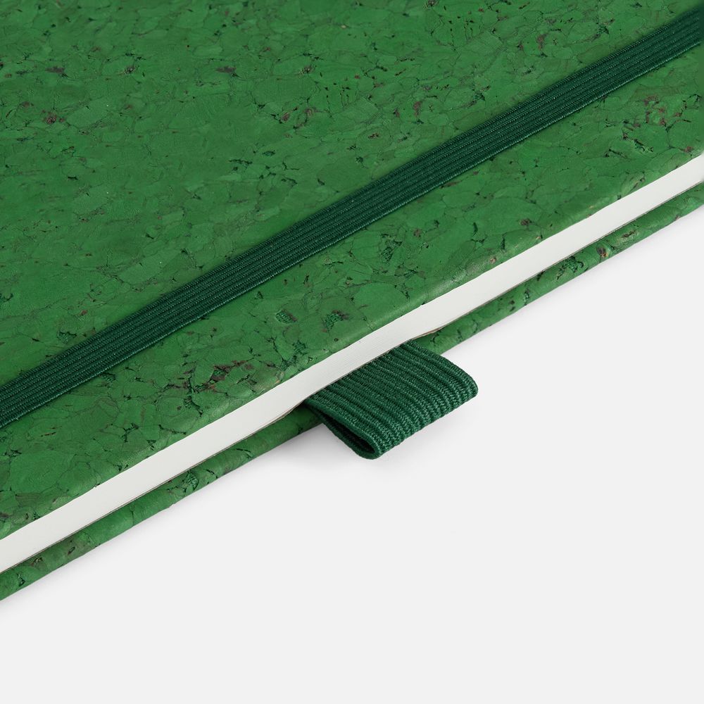 Блокнот Cork County, зеленый / Миниатюра WWW (1000)