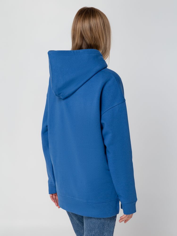 Худи оверсайз унисекс Tolla, синее (джинс) / Миниатюра WWW (1000)