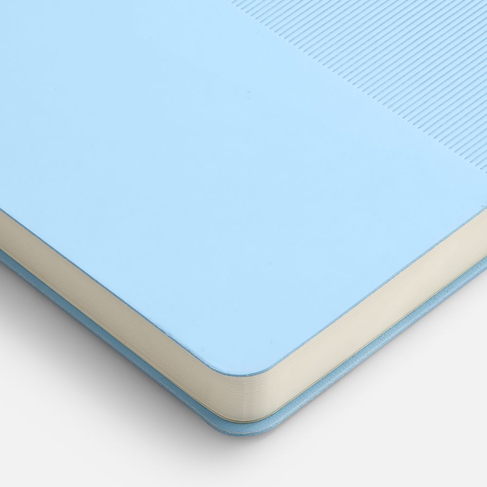 Ежедневник Vale New, недатированный, голубой / Миниатюра WWW (1000)