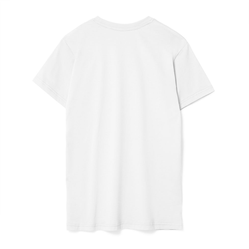 Футболка унисекс T-Bolka 160, белая (теплый оттенок) / Миниатюра WWW (1000)