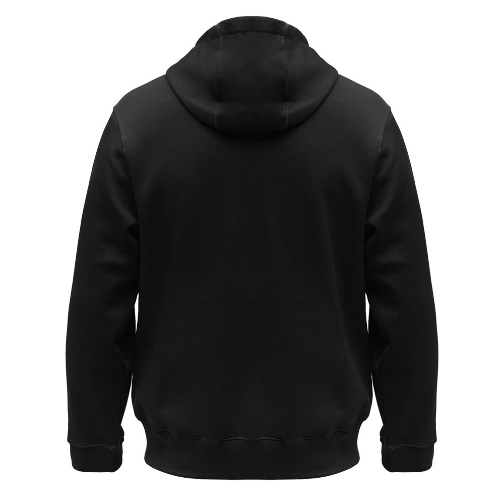 Толстовка мужская Hooded Full Zip черная / Миниатюра WWW (1000)