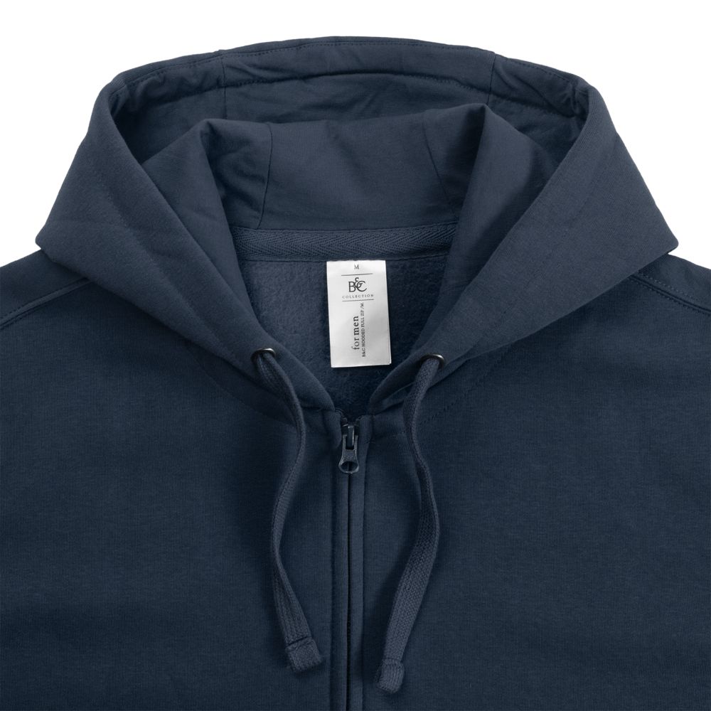 Толстовка мужская Hooded Full Zip темно-синяя / Миниатюра WWW (1000)