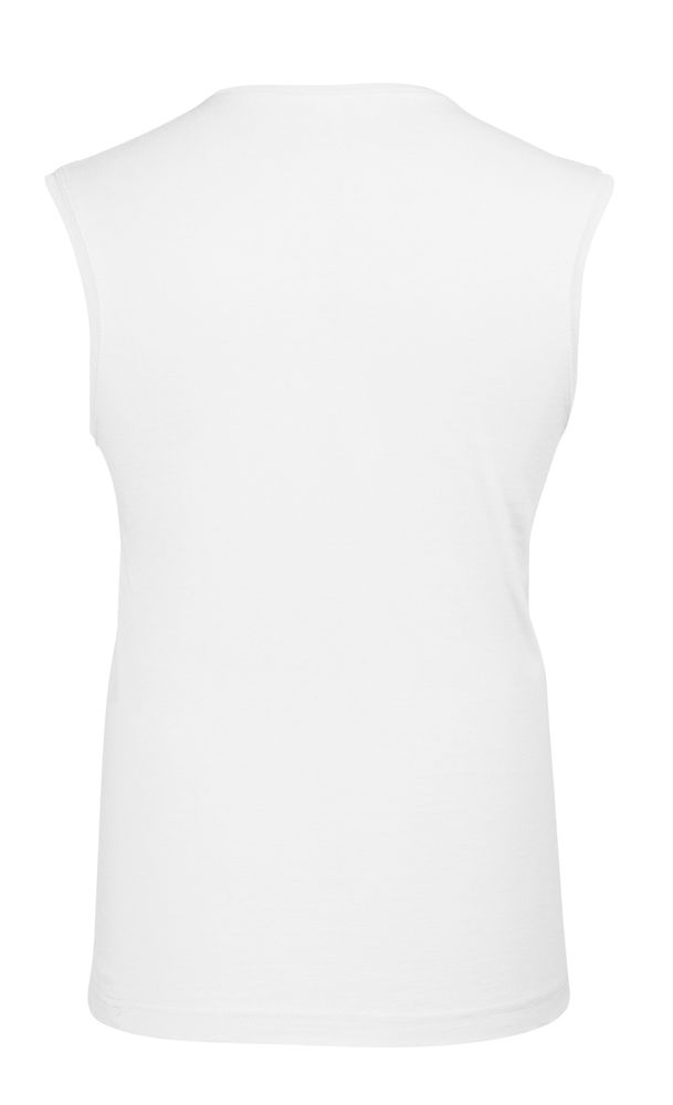 Футболка мужская без рукавов Jazzy 170, белая / Миниатюра WWW (1000)