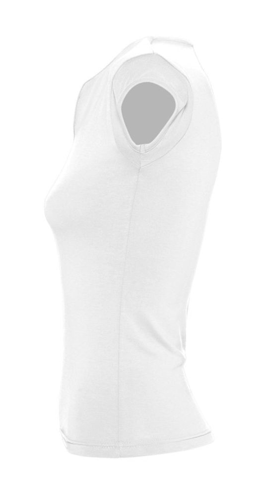 Футболка женская Mint 170, белая / Миниатюра WWW (1000)