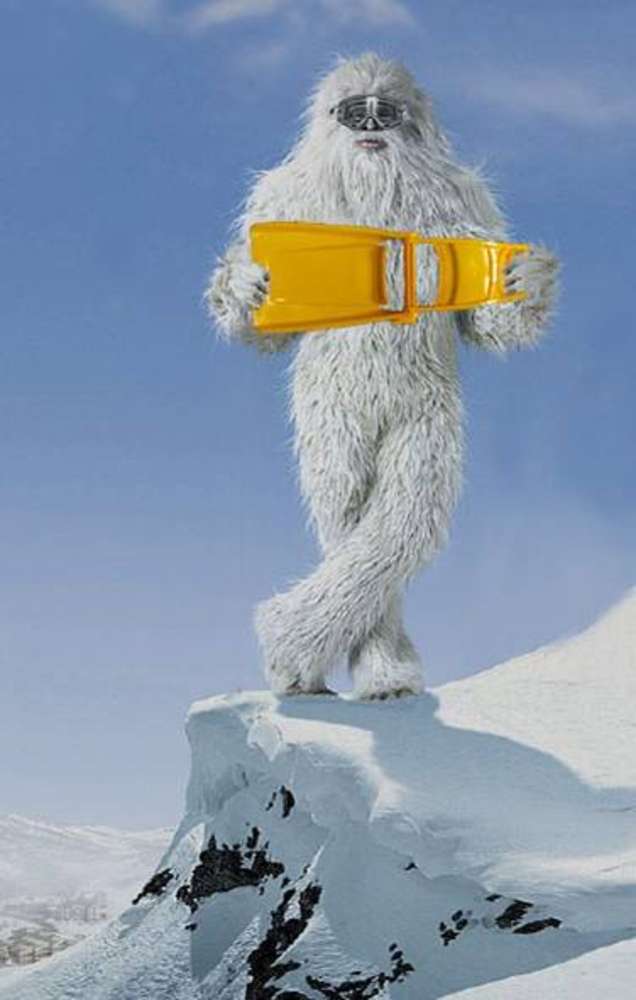 Складная лопата-трансформер «Йети», желтая / Миниатюра WWW (1000)