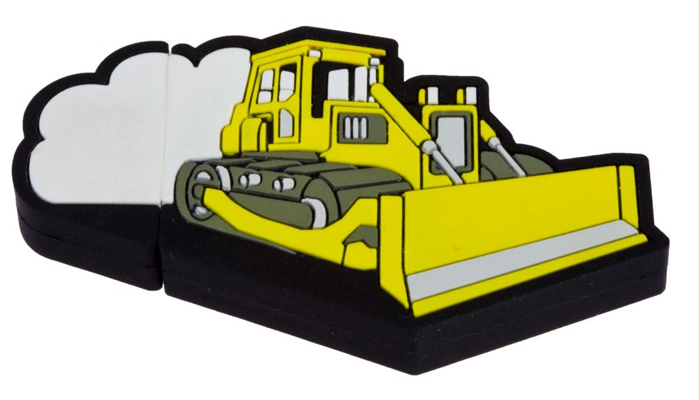 Флешка «Бульдозер», 8 Гб / Миниатюра WWW (1000)