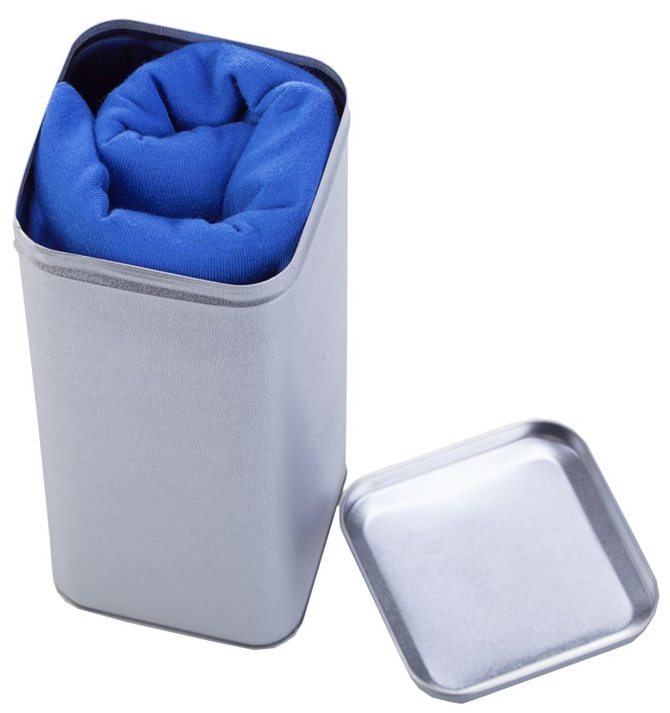 Коробка прямоугольная, высокая, серебристая / Миниатюра WWW (1000)