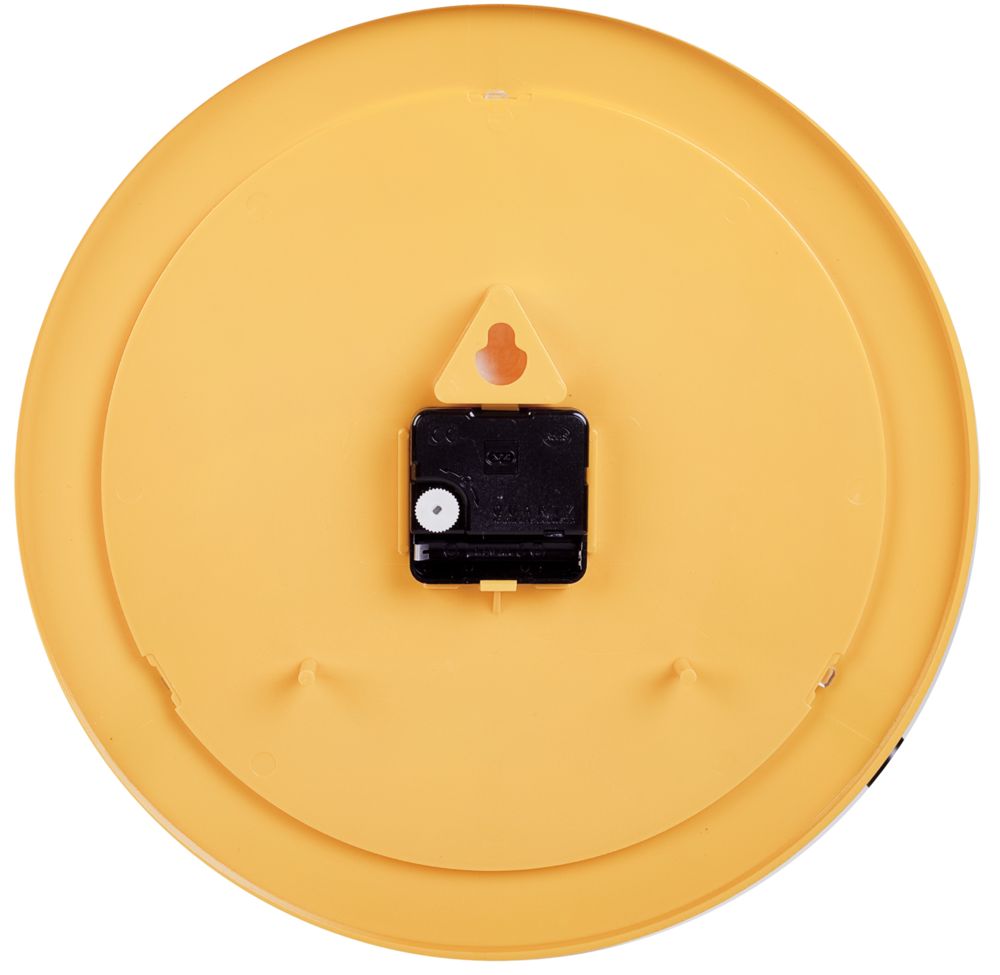 Часы настенные Vivid Large, желтые / Миниатюра WWW (1000)