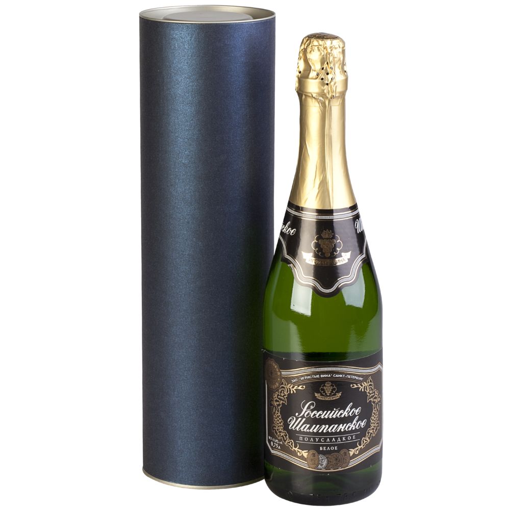 Тубус подарочный «Блеск», серебристый / Миниатюра WWW (1000)