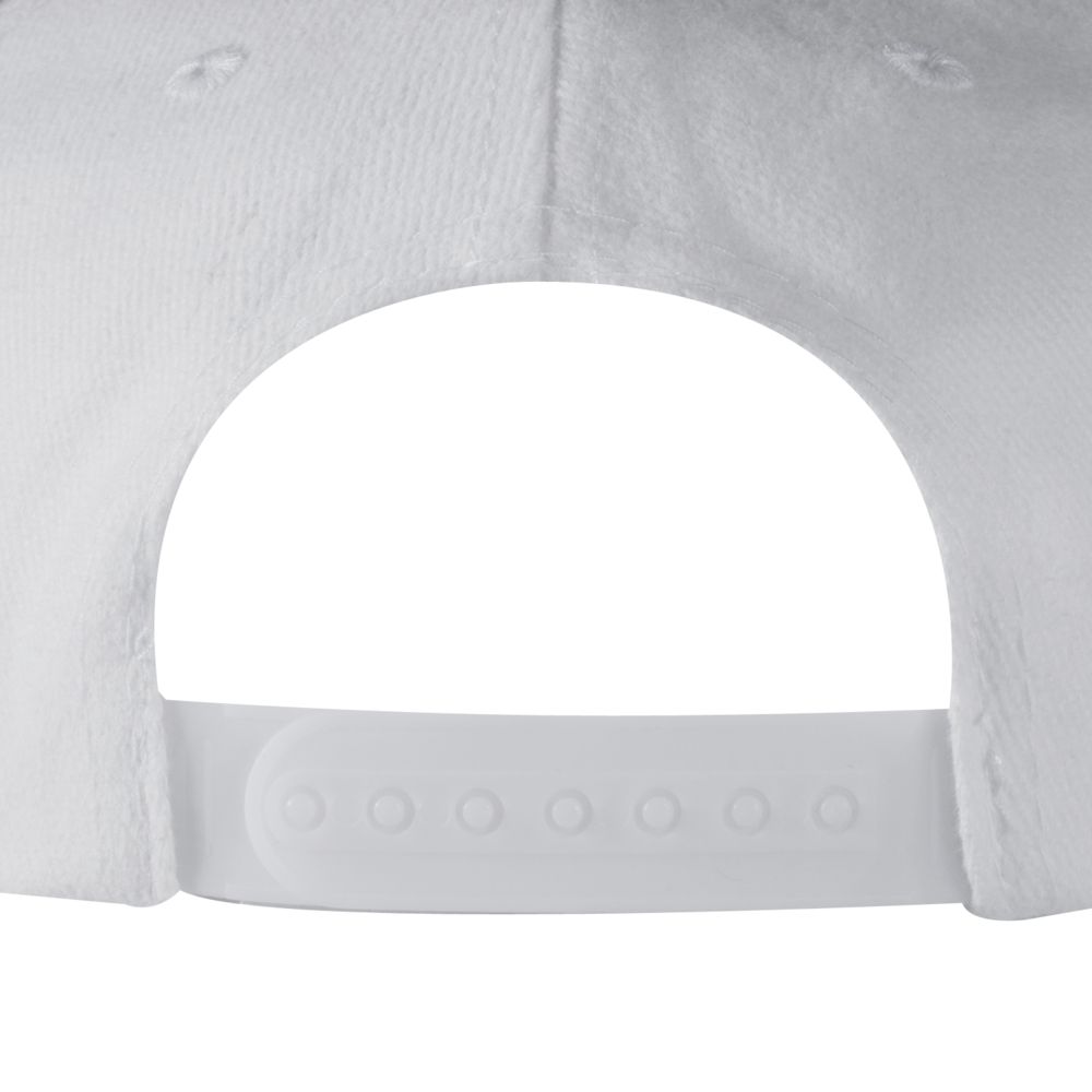 Бейсболка Unit Snapback с прямым козырьком, белая / Миниатюра WWW (1000)