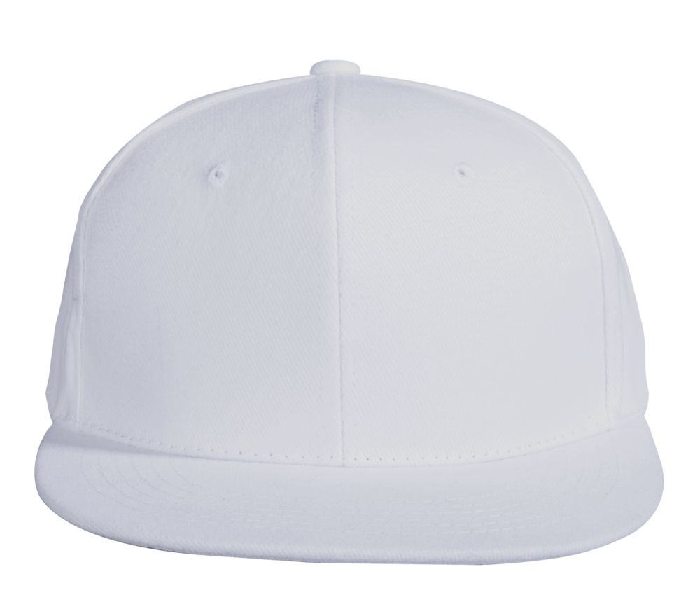 Бейсболка Unit Snapback с прямым козырьком, белая / Миниатюра WWW (1000)
