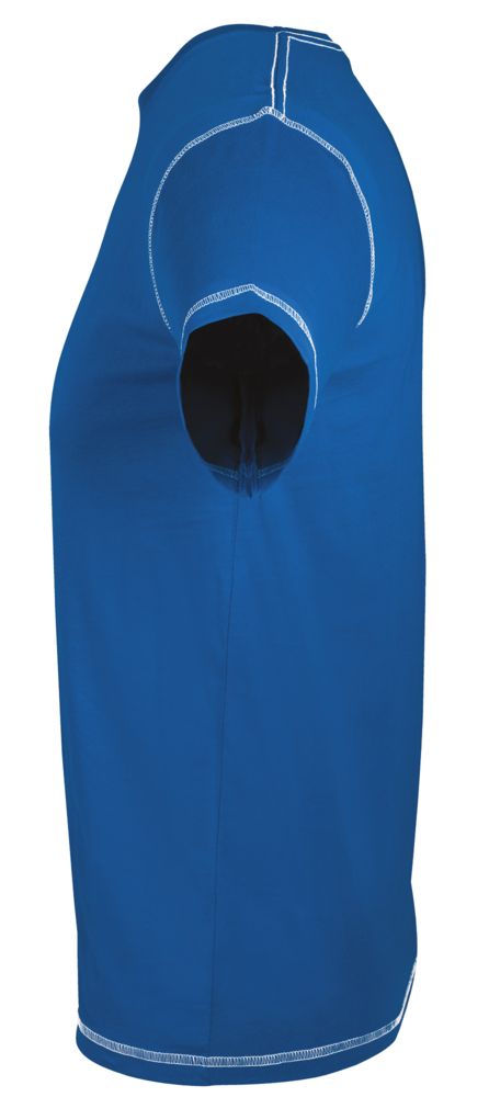 Футболка мужская Mustang 150, ярко-синяя с белым / Миниатюра WWW (1000)