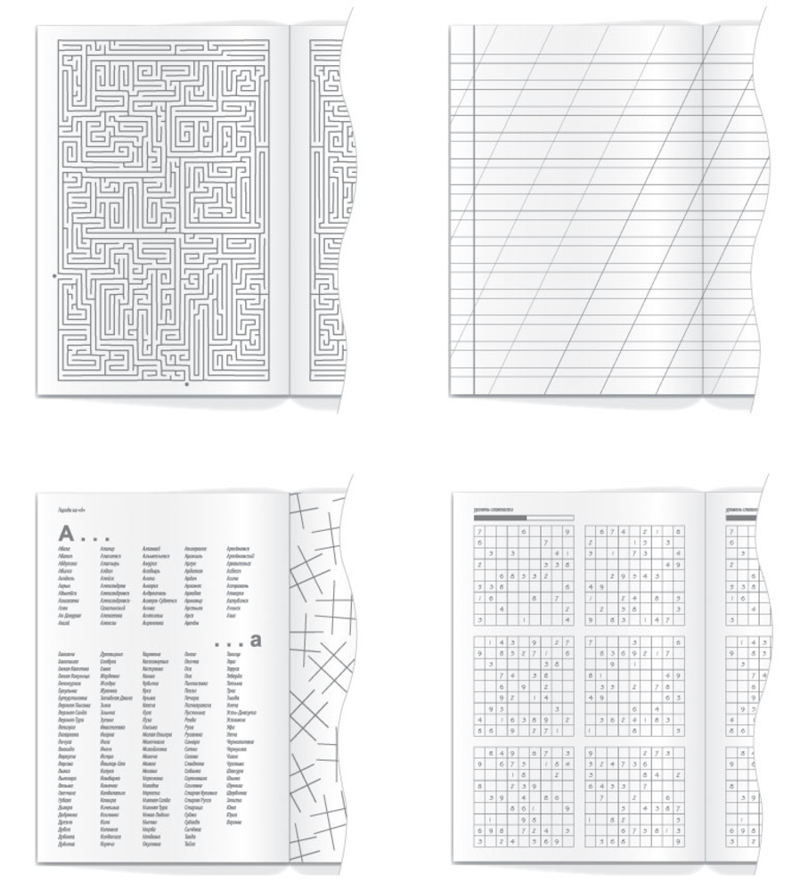 Блокнот Real Hard Work / Миниатюра WWW (1000)